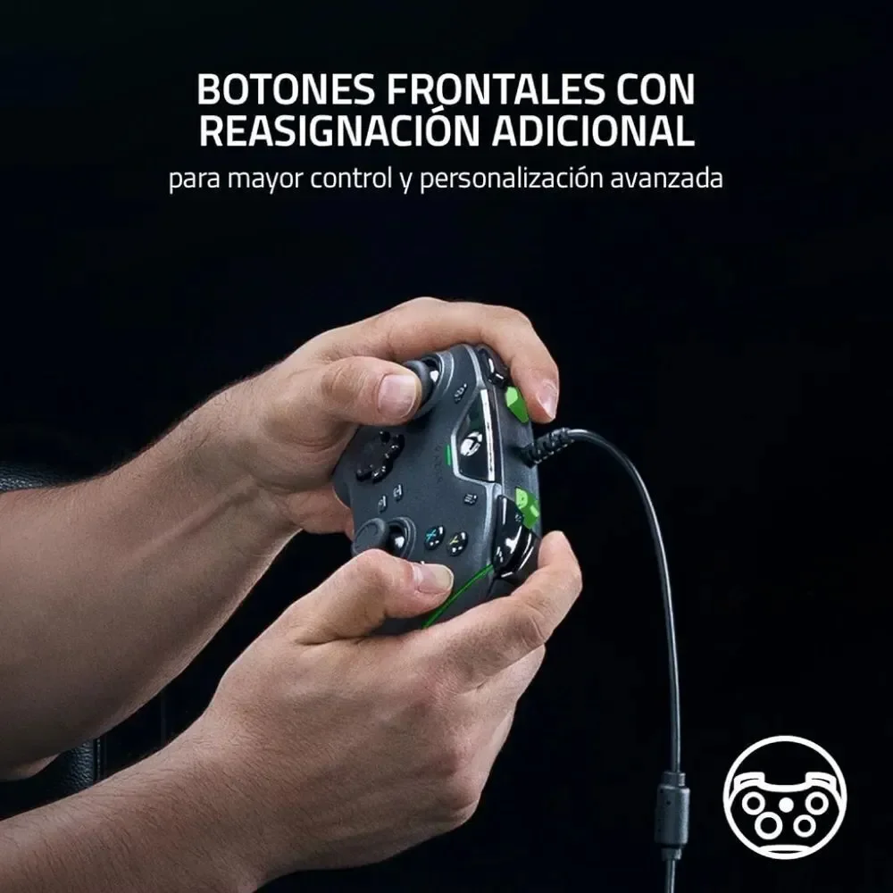 Xbox Razer Wolverine V2 Wired Assigned‎ buttons Black Gently Used